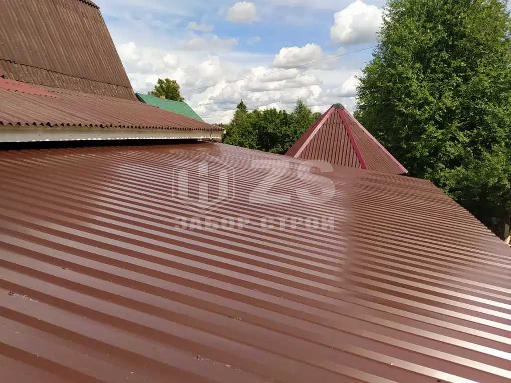 Навес из профнастила пример 1 Навес из профнастила пример 1