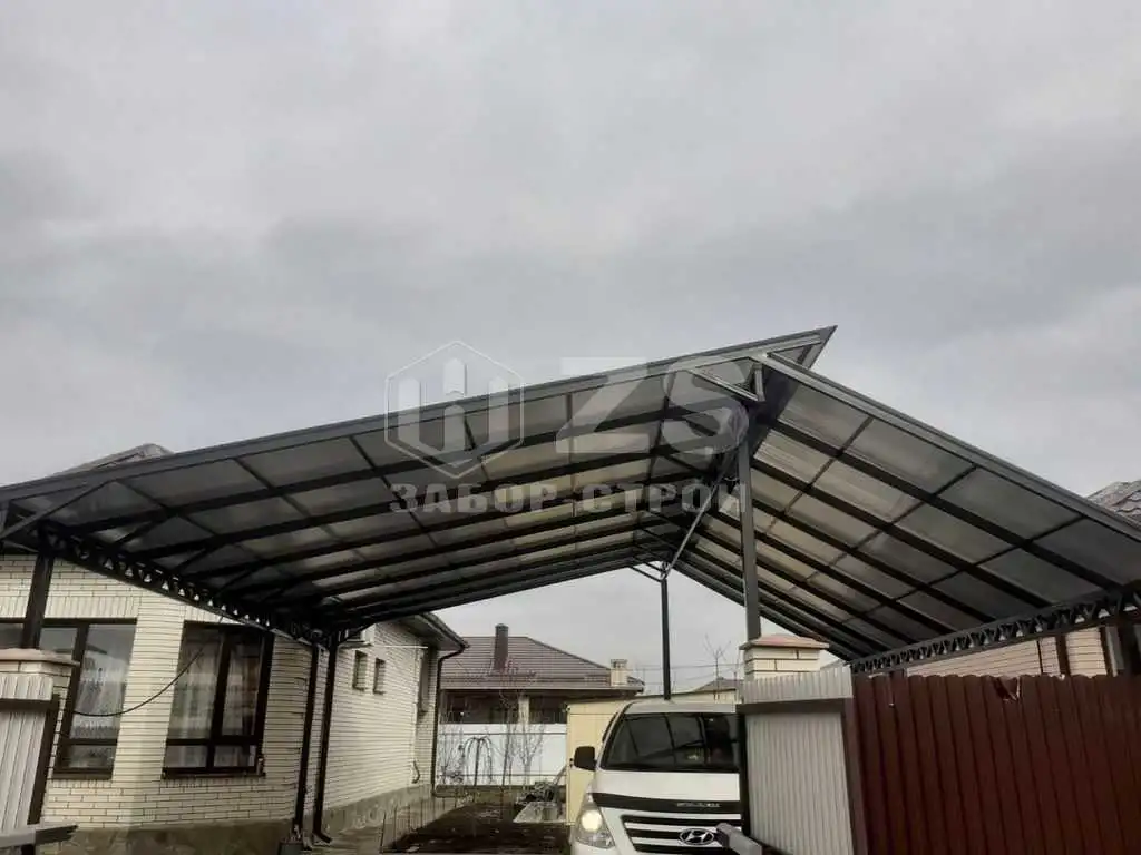 Двухуровневый навес пример 1 Двухуровневый навес пример 1