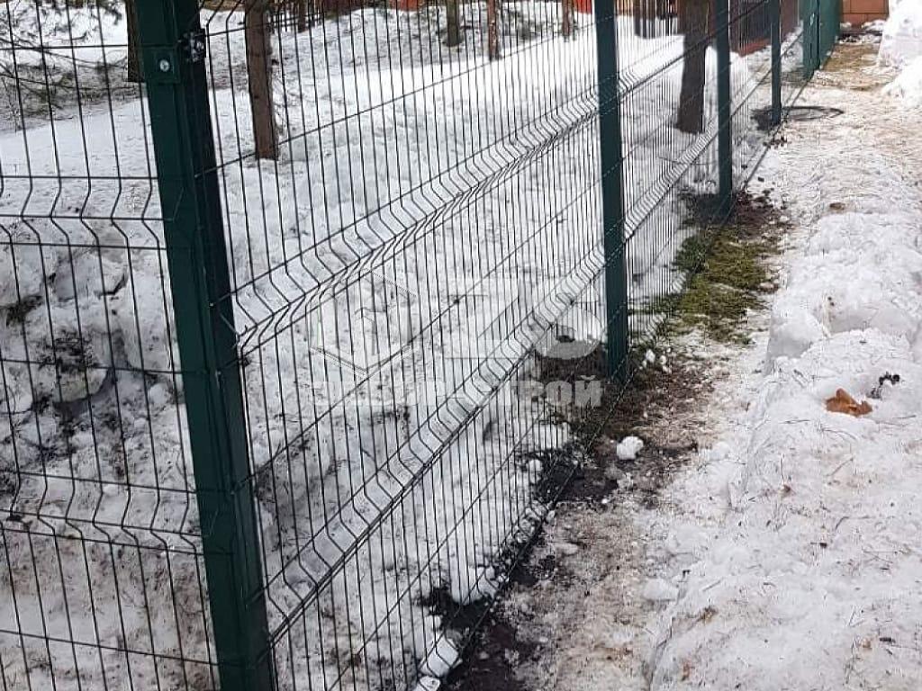 3Д забор 10 метров 3Д забор 10 метров